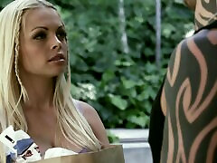 Blond babe Jesse Jane gets her shaved pussy drilled deep