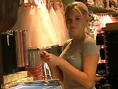 A trip to a store with well-endowed blondie priom xxx Angel