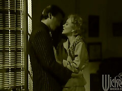 Retro style provocazione part 2 with Norma Jean fucking in an office