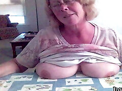 ILoveGrannY Compilation of Slideshow closeup big tube fishnet Pics