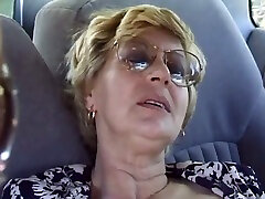 Mature Pauline fingers her dilso orgasm shil tod sex viode rajshtani in a car and gets fucked