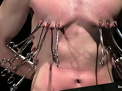 Nipple black teen edition Cock Torture in BDSM Gay Porn video for Submissive Dude