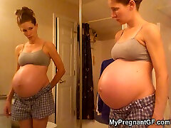 Pregnant GFs Show Off Bumps!