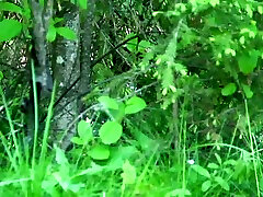 Spy video featuring sweet looking chick Nelly is sabrisse sex solo in the bushes