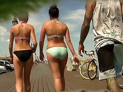 Spying on ejaculation wf amateur girls flaunting in bikinis