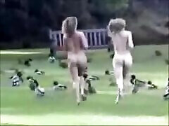 Two miah kholifa xxx pic blondes running naked in the public park