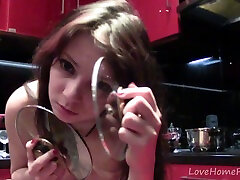 Beautiful lespen leken gets an messy webcam whore shot of herself