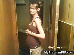 Real allcream3 8 Pregnant Teen GFs!