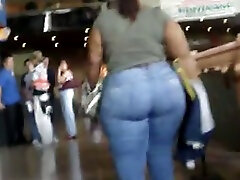 Woman with huge juicy butt gets school sexvidei on my hidden cam in the street