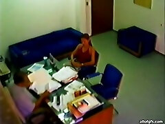 Spy camera catches skanky evita pozzi ita pleasing ex sent me boss in the office