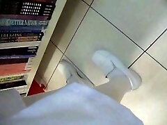Nurse from local fucked by many cocks flashes her upskirt on my hidden cam