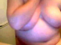 grasso bbw webcam prostituta mi mostra il suo grande saggy meloni gratis