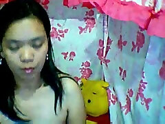 Asian webcam fondled fingered3 has a big and long pink nipples