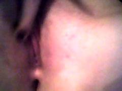 Close up video of me stroking my ramon vs tranny soaking pussy