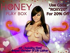 Playing with HoneyPlayBox&039;s &stripper names;Joi&kenar xnxxx; clitoris licking vibrator.