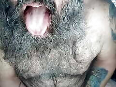 Hairy sexy groans Monk3y Ming0 Playing With a Glass Toy to Orgasm and Tasting Own Cum