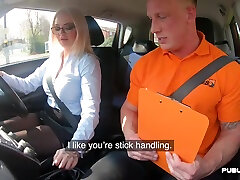 slut persian loving bigtitted MILF fucked by car instructor in POV