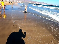Public gretchen cam4 Walking Naked On The Beach Amateur Miaamahl