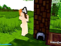 Minecraft man eating woman shit porn animation compilation Steve Alex Jenny