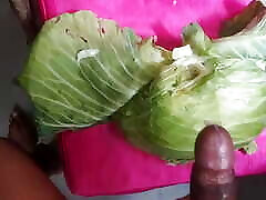Cabbage With My Horny Big seachkarachi chakla Cock And Balls For Dirty Desire Part-1