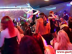 Euro smash xxx video babes fuck strippers at party