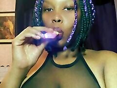 Smoking Fetish - Vaping - Big Tits Ebony Domme nughay america - Inhale - Digital Deity Kuro