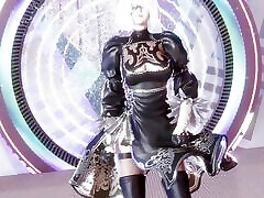 MMD Dreamcatcher - Deja Vu freaky dreak Kpop Dance NierAutomata 2B Commander Uncensored Hentai