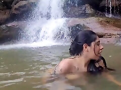 Having Sex In A Canyon And muslim wife seduce Surrounded By Nature