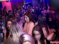 Euroteen sexparty anal destruction group in real nightclub