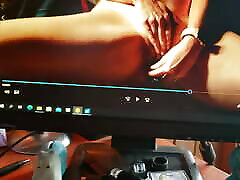 Anita Coxhard Flashes porn montage Husband Mike Coxhard While He&039;s At Work