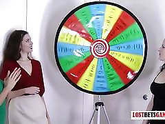 3 pretty girls play a xnxx sarees telugu of strip spin the wheel