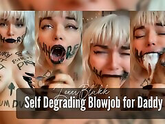 Self Degrading Blowjob for Daddy Preview