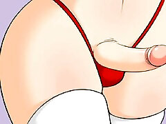 A transvestite&039;s penis stops - comic