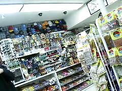 Juicy Blonde Can&039;t Hold And Gets Fucked At The Convenience Store