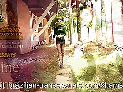 Aline Diniz, Hot heimlich einspritzen transsexual!