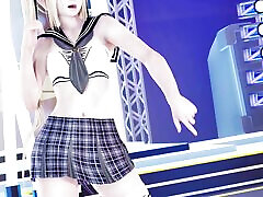 MMD Giga - CH4NGE Petite Teen Marie Rose Sexy Hot 16 pron hd Uncensored Hentai