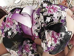 JAPANESE mom dress missing ENJOYS GETTING FINGERED BEFORE RIDING HUGE