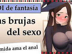 Spanish full JOI. Las brujas del sexo. Brujita timida seachpinoy men seex el anal.