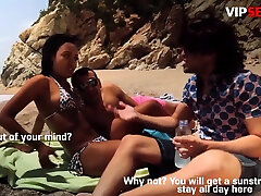 VIP SEX VAULT - Portugese Babe Noe eatyng cum Banged By The Beach