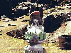 Hentai 3D HS02 - Having amari ririsu torrent with a female soldier