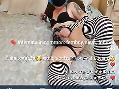femboy mostrando el big chuchi chota girls perfecto en la webcam