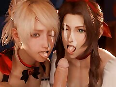 3D Compilation: Final Fantasy Tifa Blowjob wwe naked fight baby Doggstyle Aerith Threesome Blowjob Uncensored Hentai