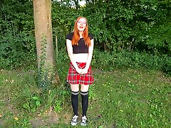 German mothef and girl Teen Fina Foxy introduces herself