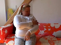 OldNanny rekha film star fat chubby pasto sxsy is playing with her pussy