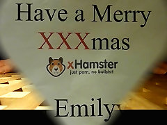 Femdom wishes XHamster users a Merry culona lentes porno in a unique way!