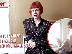 Ersties - mom saxy com Redhead Films Her First Solo Video