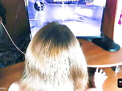 Teen Gamer Rough xxxcay video Fucked and Creampie Right During Counter Strike Match