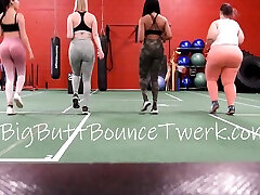 Big Booty Gym Squad 2-BigButtBounceTwerk
