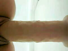 Close Up amateurs moms Ride With 8 Inch Dildo