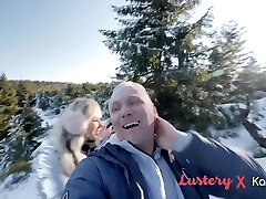 Axel Truu And Kate Truu In Risky Public Sex In The Mountain And Skylift - Vlog Teaser For